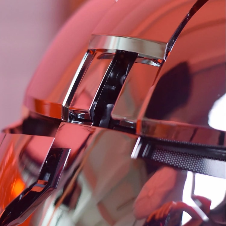 Wearable Voice Control Iron Man Helmet With LED Eyes