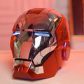 Wearable Voice Control Iron Man Helmet With LED Eyes