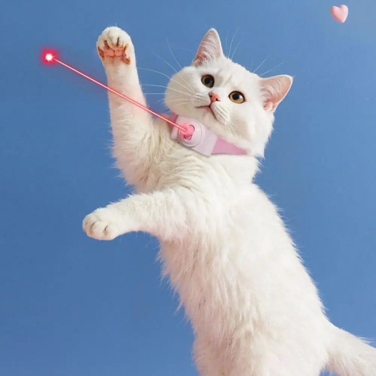 Wearable Automatic Cat Laser Collar Toy