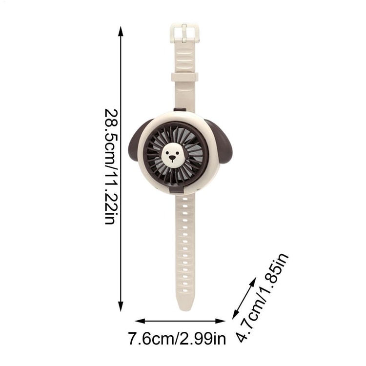 Wearable Wrist Portable Fan Rechargeable Mini Cooler