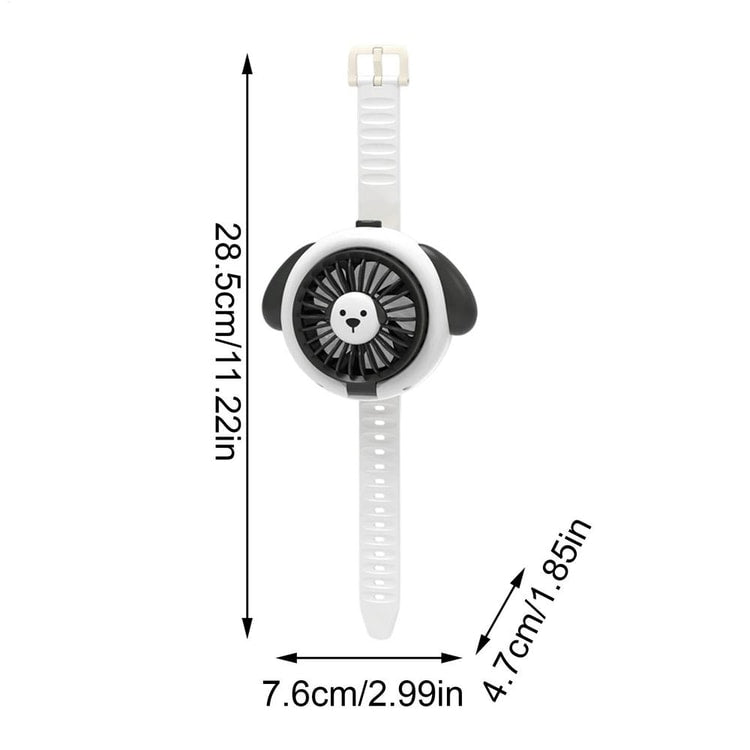 Wearable Wrist Portable Fan Rechargeable Mini Cooler