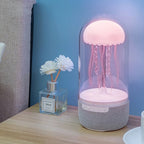 LED Colorful Jellyfish Mood Light Lamp & Bluetooth Speaker for Home, Office, or Perfect Gift