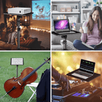 Universal Portable Projector Tripod Stand Adjustable Bracket Mount for Mini Projectors