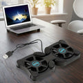 Laptop Cooling Pad Portable USB Laptop Fan Foldable Stand for Laptops