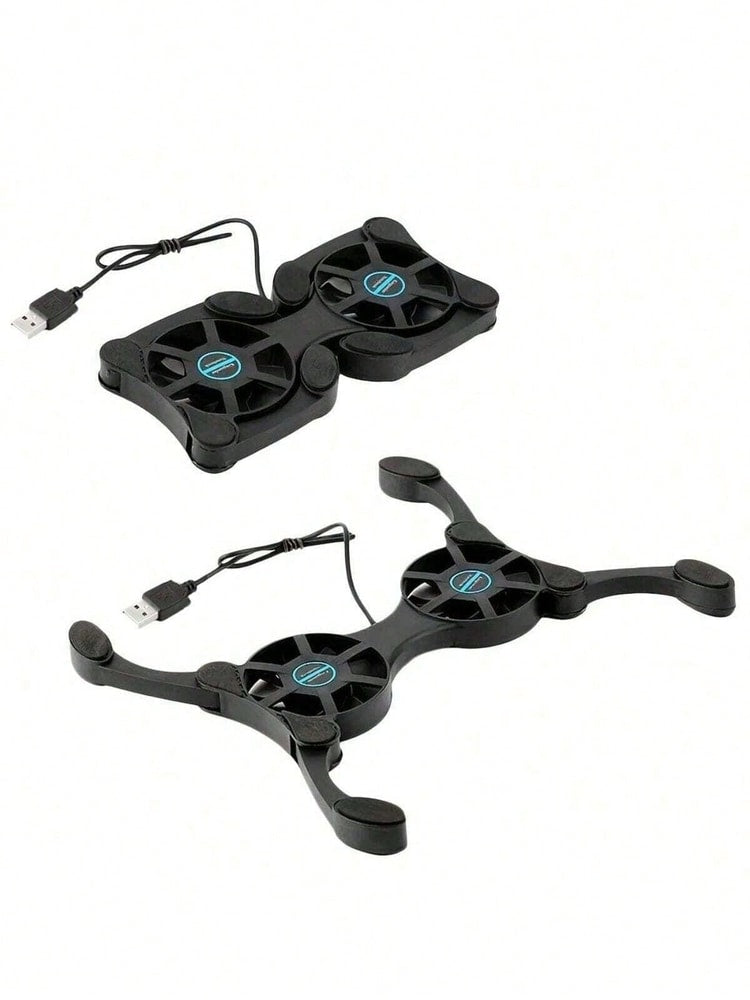 Laptop Cooling Pad Portable USB Laptop Fan Foldable Stand for Laptops