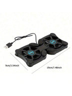 Laptop Cooling Pad Portable USB Laptop Fan Foldable Stand for Laptops